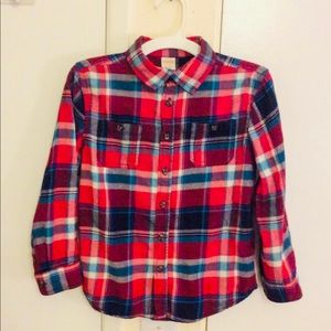 GYMBOREE Plaid Shirt for boys